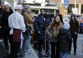 'Un hijo', la nueva película de Nacho La Casa protagonizada por Macarena García, Hugo Silva e Ian Cortegoso que se está rodando en Sevilla