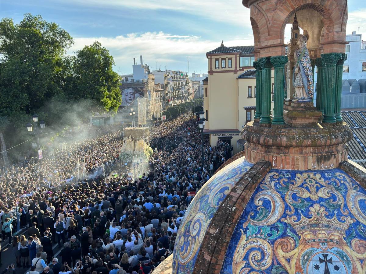 Horario e Itinerario del Traslado de la Esperanza de Triana a la SI Catedral. Sevilla 25 de Octubre del 2025