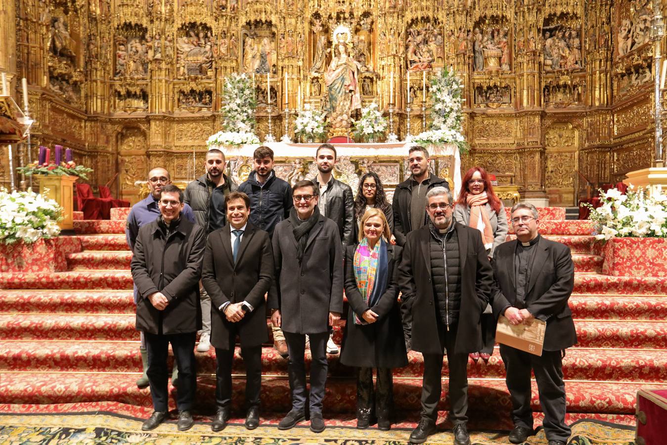 Uno de los momentos del mapping en la Catedral de Sevilla