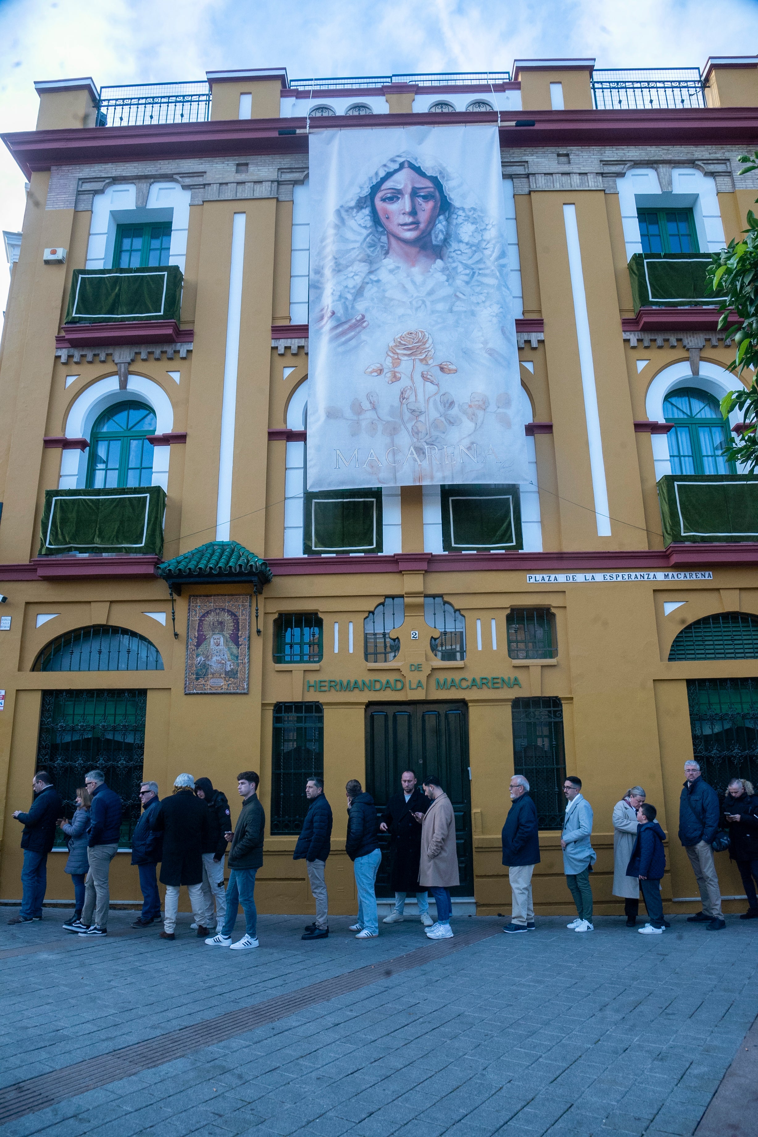 El besamanos de la Macarena