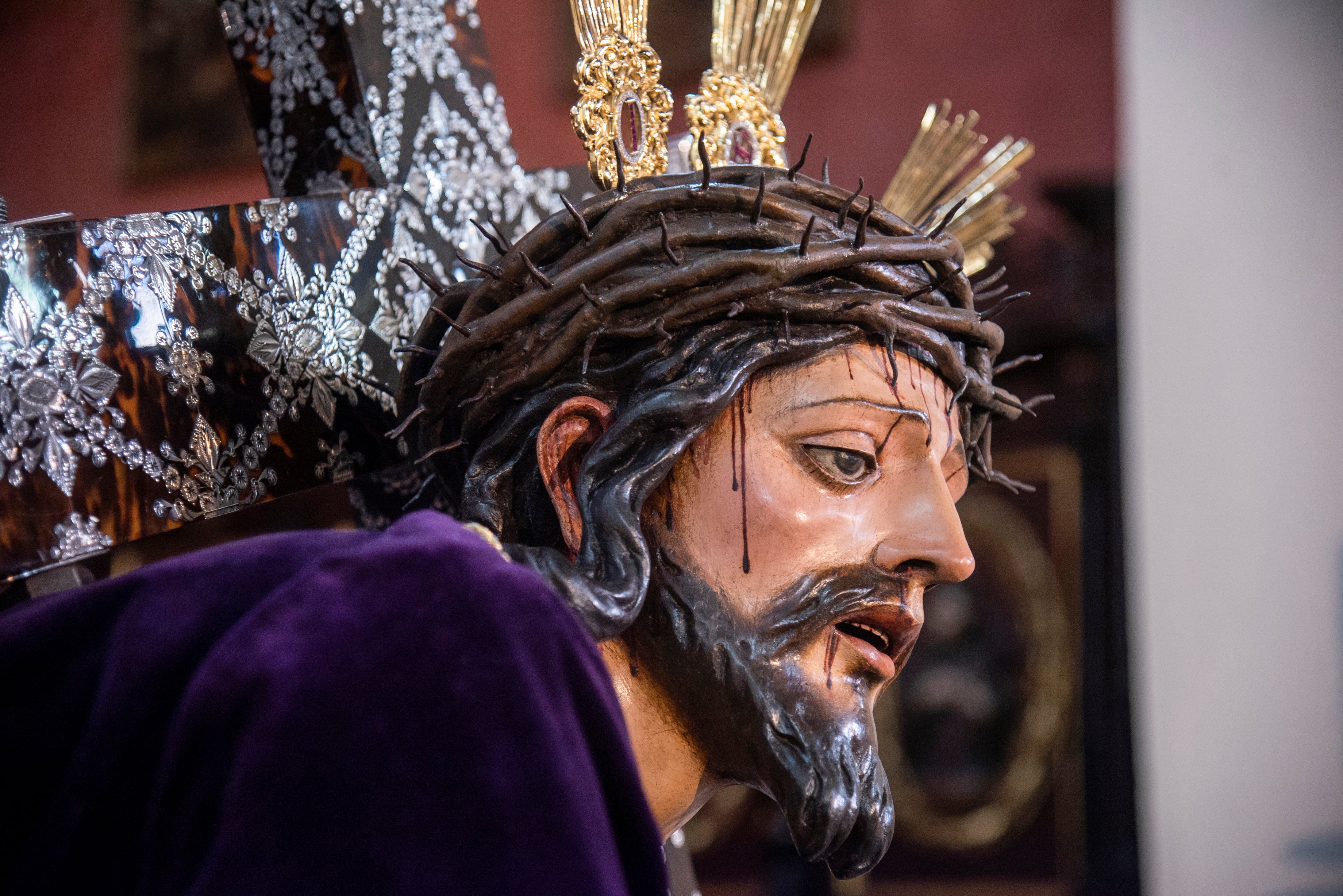 El regreso al culto del Señor de las Penas, en imágenes