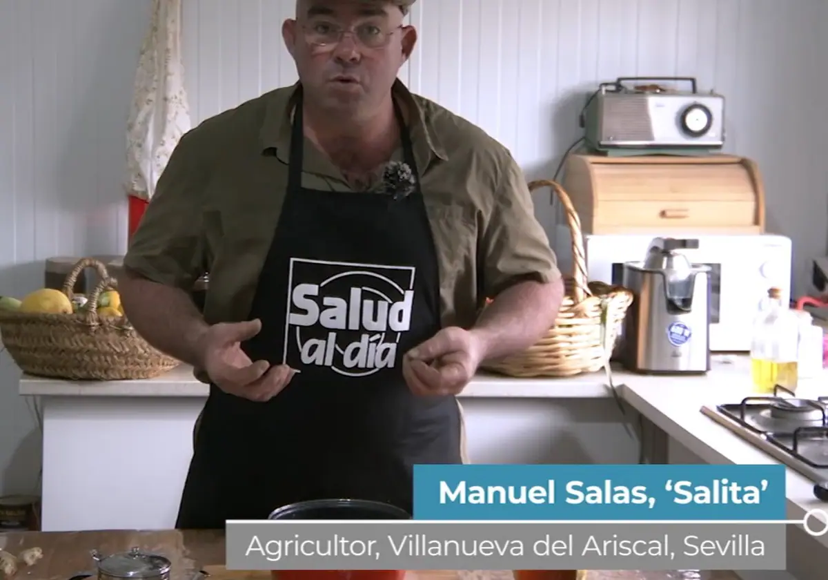 Manuel Salas es un defensor acérrimo de la vida natural, la agricultura y el contacto con la naturaleza