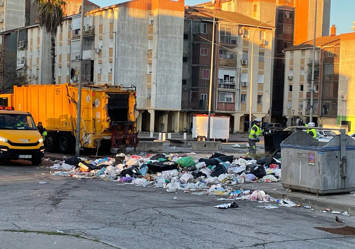 Estado en el que se encontraban las calles de las Tres Mil