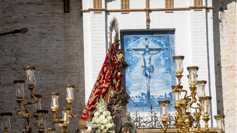Salida extraordinaria de la Virgen del Pilar