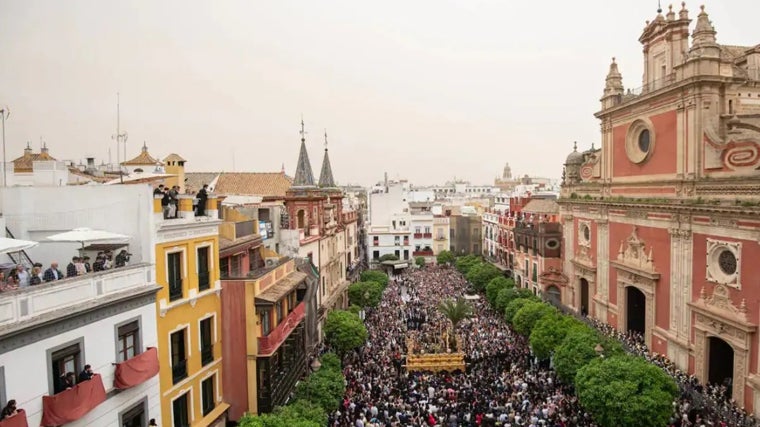 El misterio de la Borriquita el Domingo de Ramos