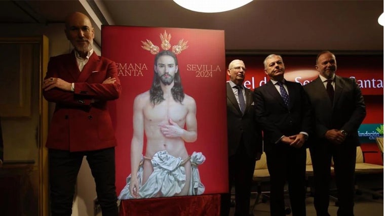 Presentación del cartel de la Semana Santa de Sevilla 2024