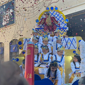 Carroza de la cabalgata de Alcalá de Guadaira de 2024