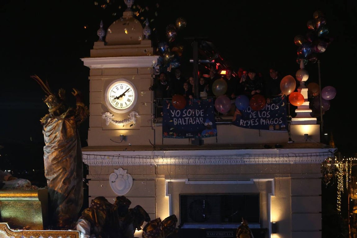 Cabalgata de los Reyes Magos a su paso por Triana