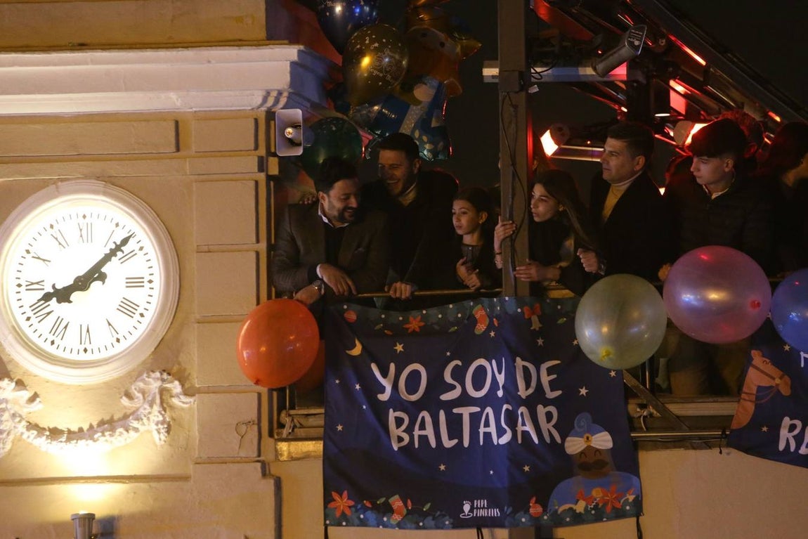 Cabalgata de los Reyes Magos a su paso por Triana