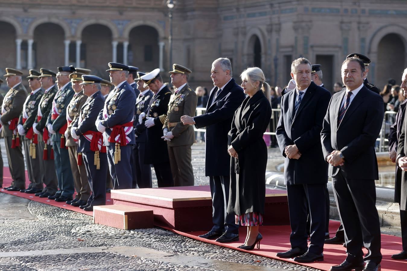 Celebración de la Pascua Militar en Capitanía General