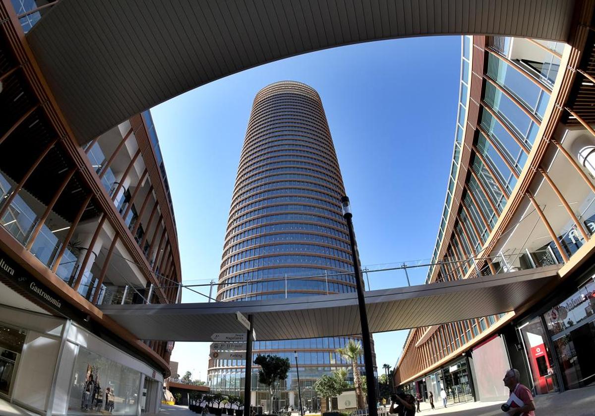 El centro comercial Torre Sevilla