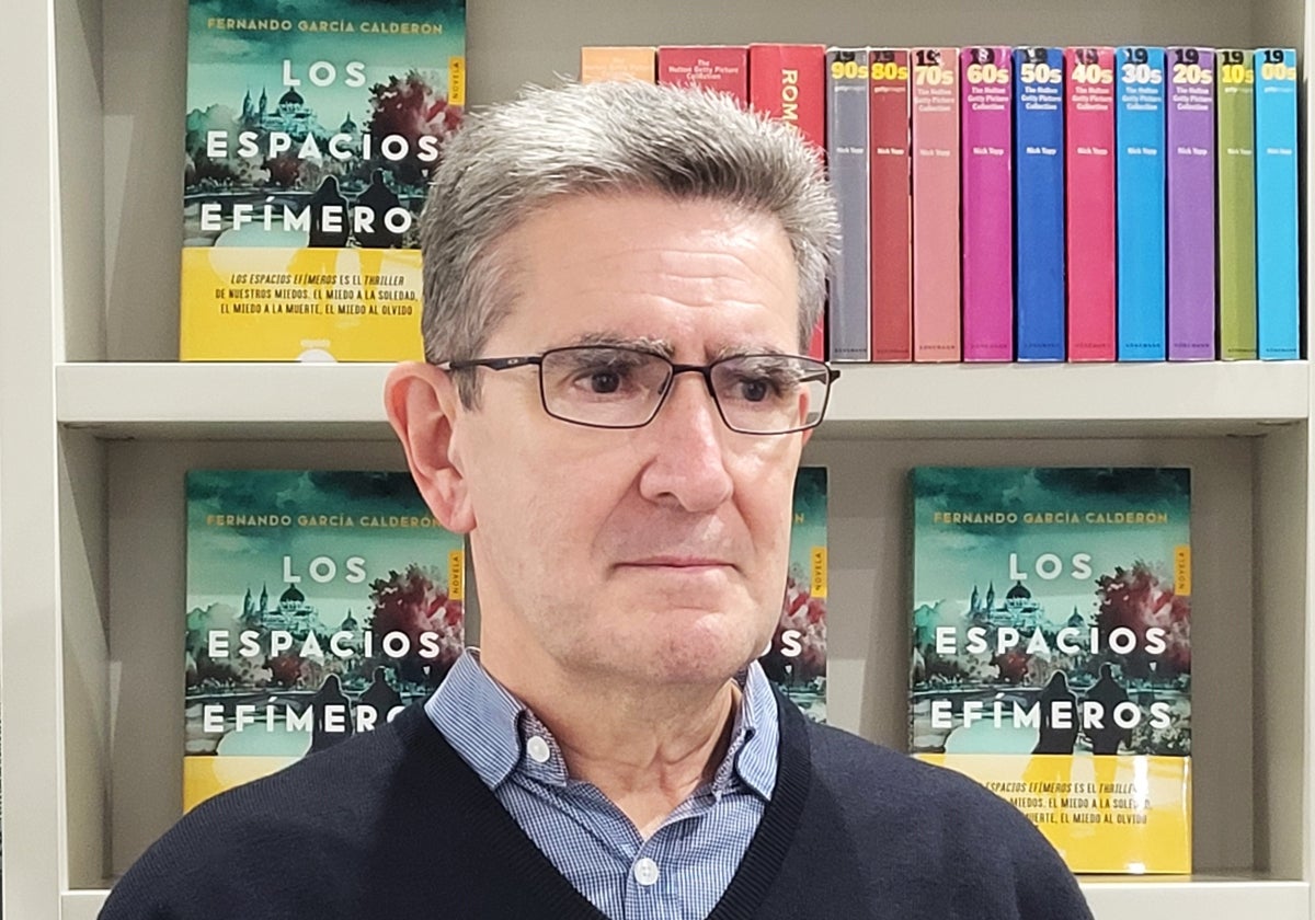 Fernando García Calderón regresa con su thriller 'Los espacios efímeros'