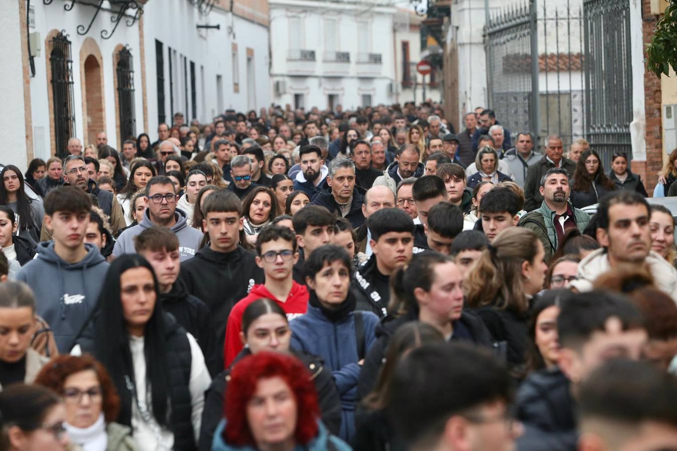 Funeral del joven Aarón asesinado en Gerena