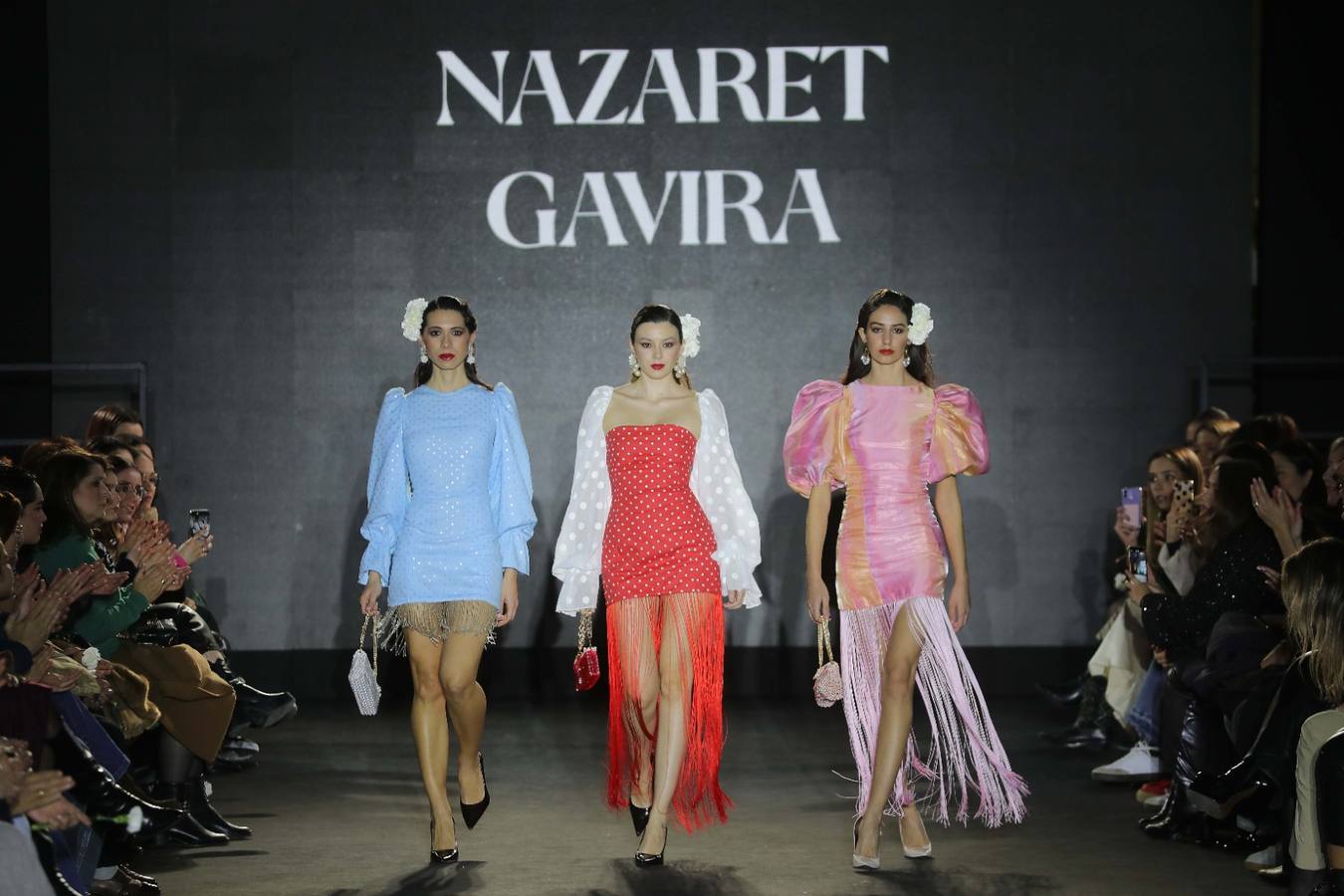 El primer desfile de Nazaret Gavira como profesional fue muy aplaudido