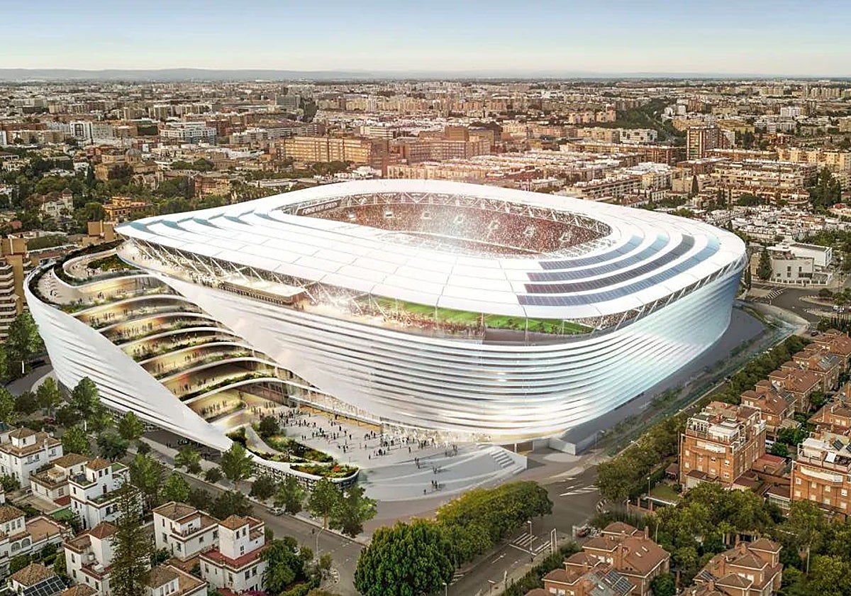 Así quedará el nuevo Estadio Benito Villamarín tras la finalización de las obras