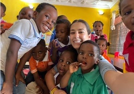 Paula, enfermera voluntaria en Ghana: «Cuando volví a Sevilla y abrí mi nevera, no me lo creía»