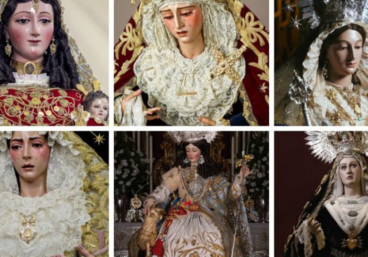 La seis imágenes de la Virgen que se van a coronar este 2025