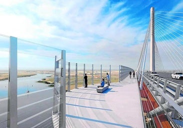 Recreación del puente de la SE-40