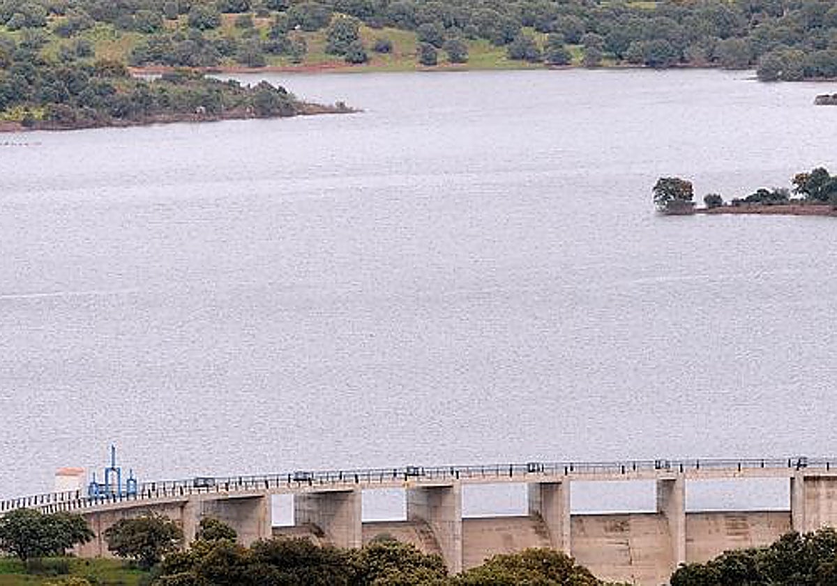 Embalse sevillano de Melonares