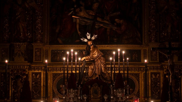 El Cristo de la Corona, en las bodas de plata de la hermandad