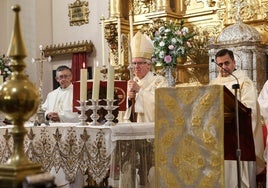 Imágenes de la misa por el patrón de los periodistas, San Francisco de Sales, en Sevilla