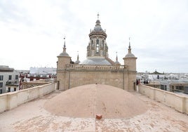 Imágenes de las cubiertas de la iglesia de la Anunciación de Sevilla tras su restauración