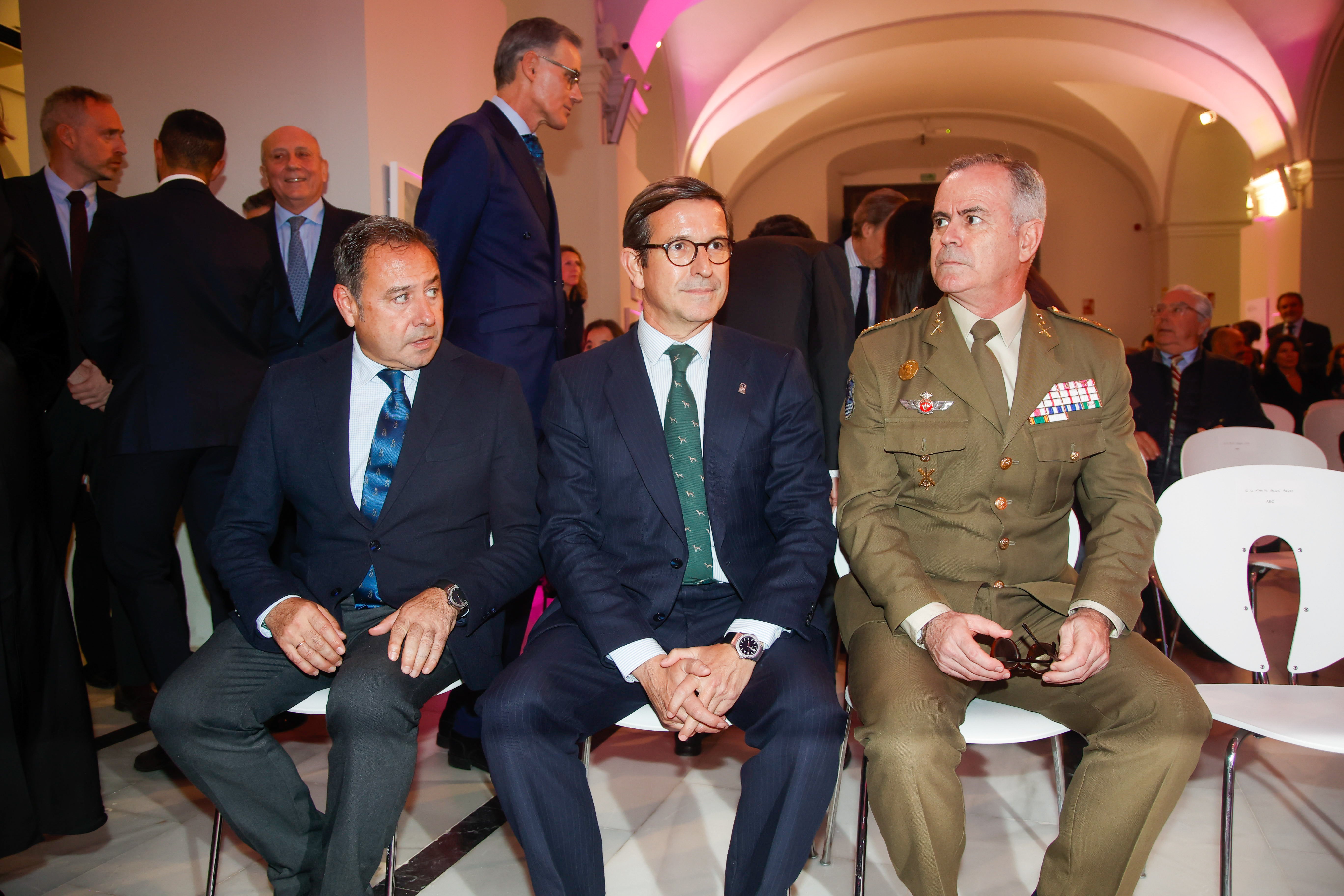 Ricardo Sánchez, Jorge Paradela y Carlos Melero