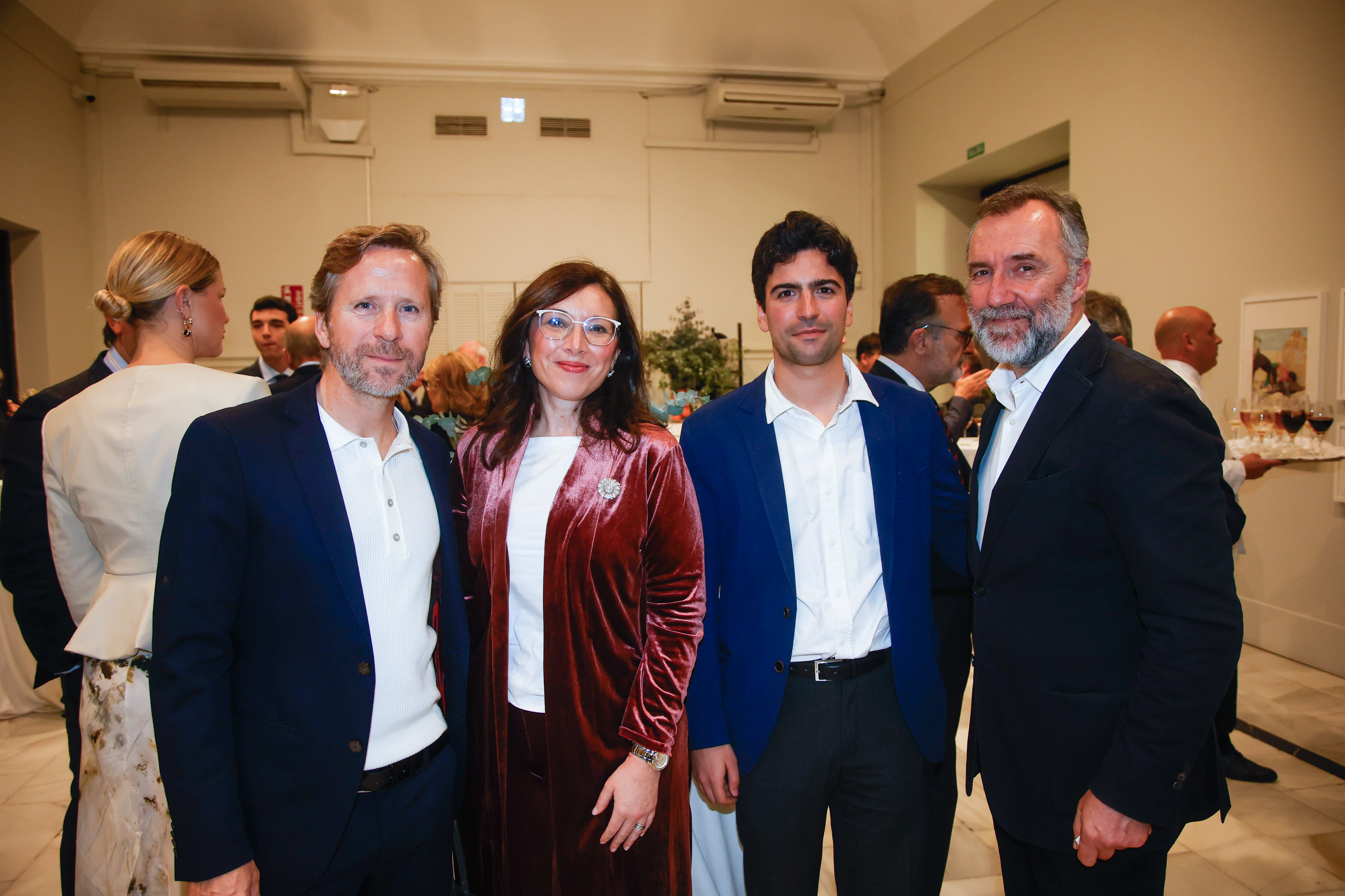 Alberto López, Alejandra Navarro, Luis Ybarra y Paco Pérez Valencia