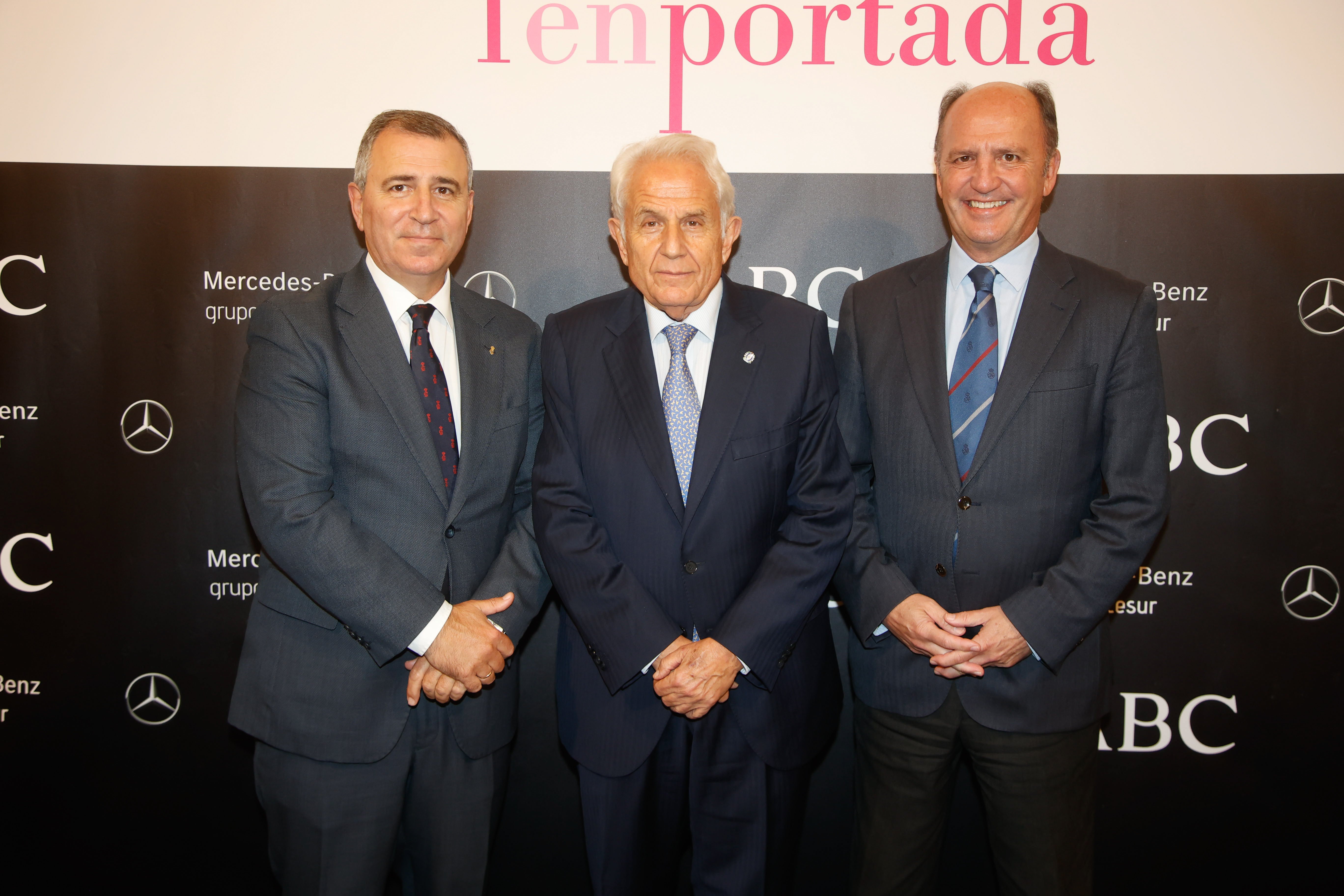 Benito Mateos-Nevado, Antonio Pascual y Rodrigo Molina