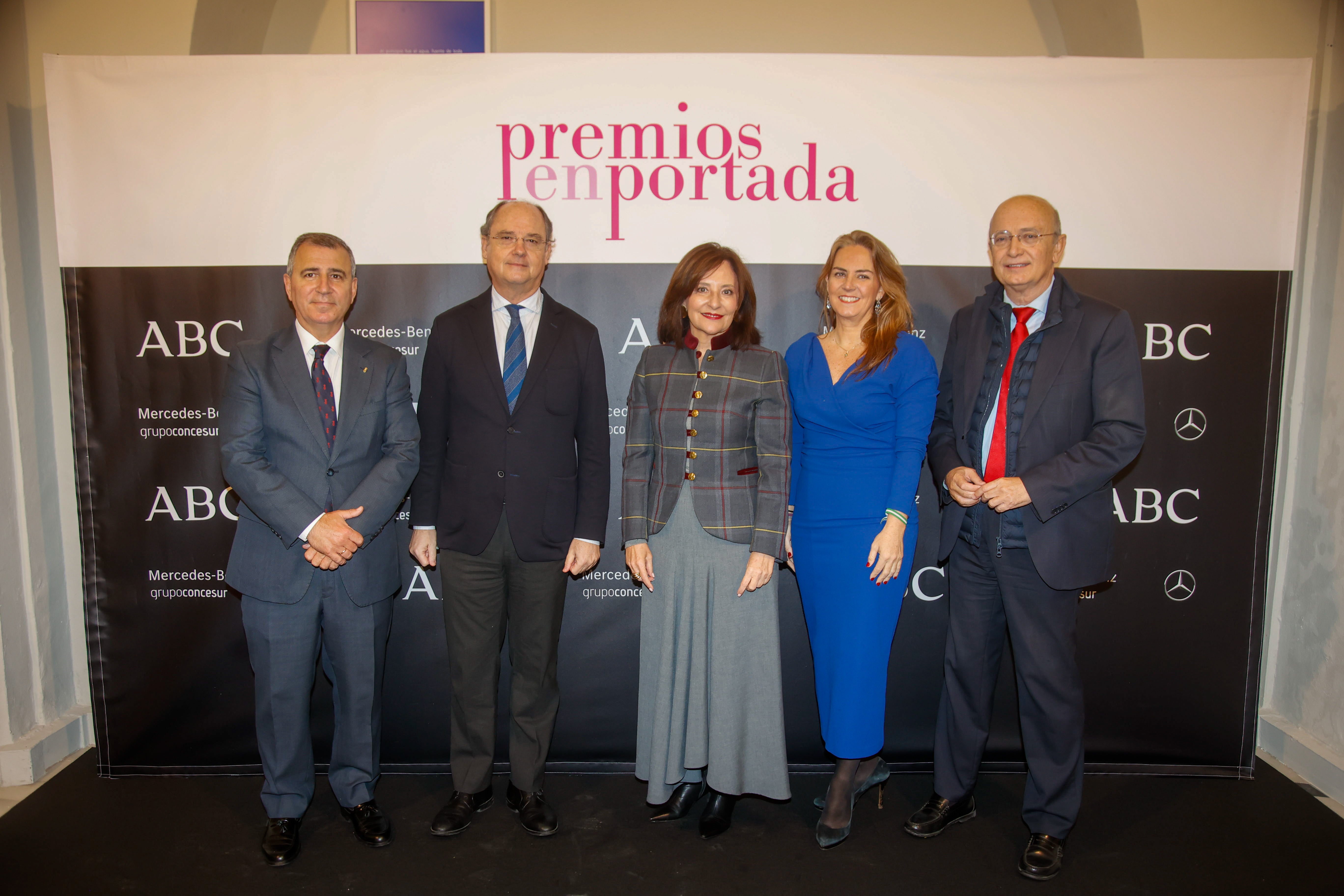 Benito Mateos-Nevado, Enrique Belloso Pérez, Carmen Martín, Sol Cruz-Guzmán y Luis Miguel Pons