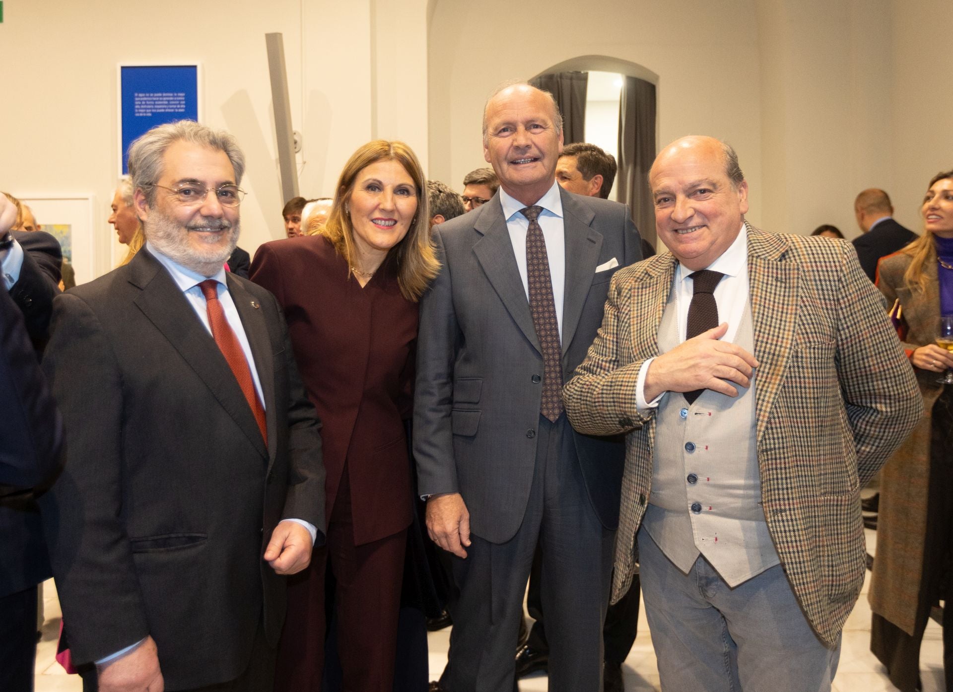 Daniel Bilbao, Ana Jauregui, Ignacio Soro y Luis Miguel Martín Rubio