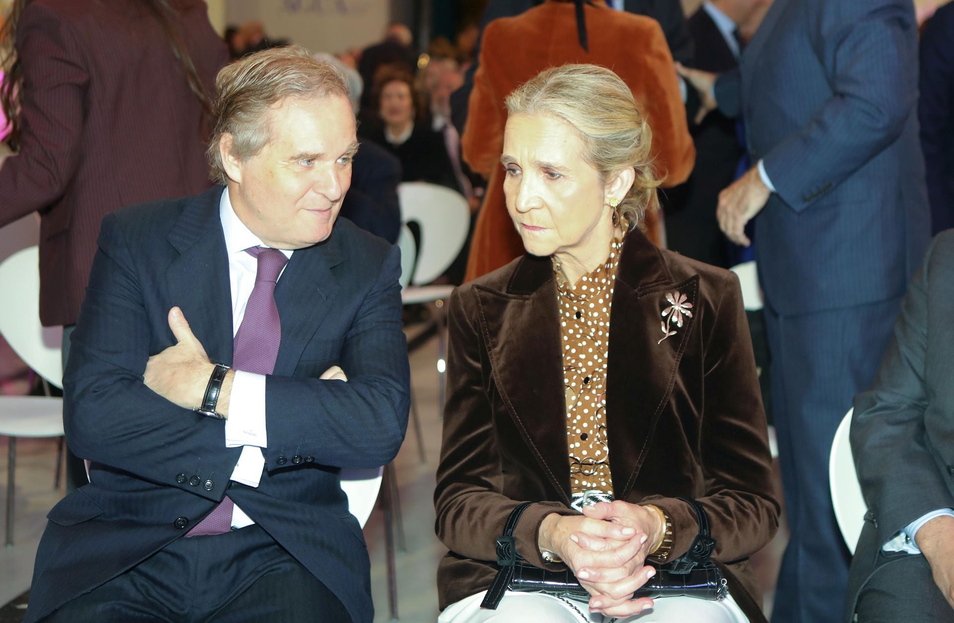 Ignacio Ybarra e Infanta Doña Elena de Borbón y Grecia