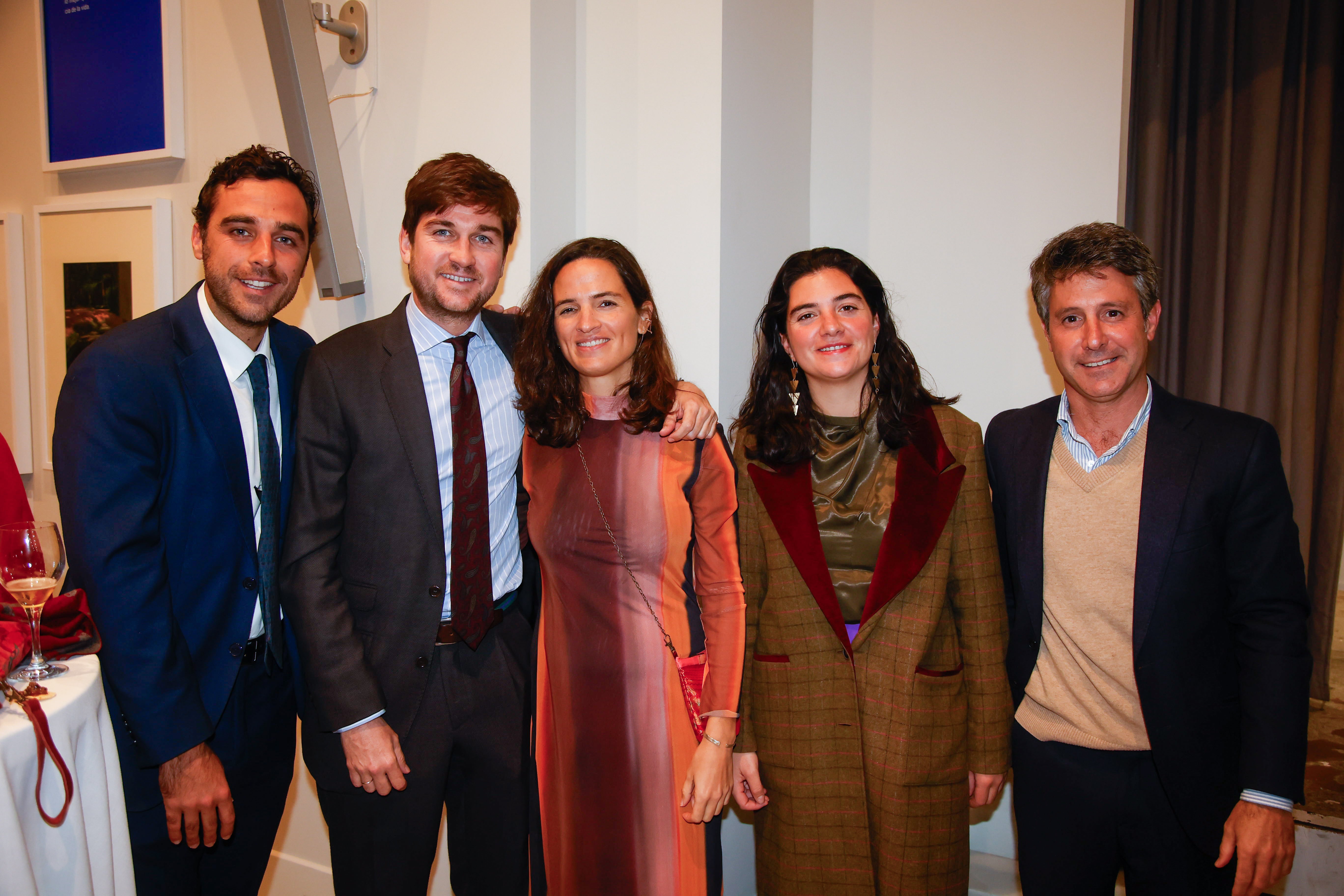 Jaime Soto, Curro Montes, Tate Fernández-Vial, Mercedes Fernández-vial e Ignacio Fernández