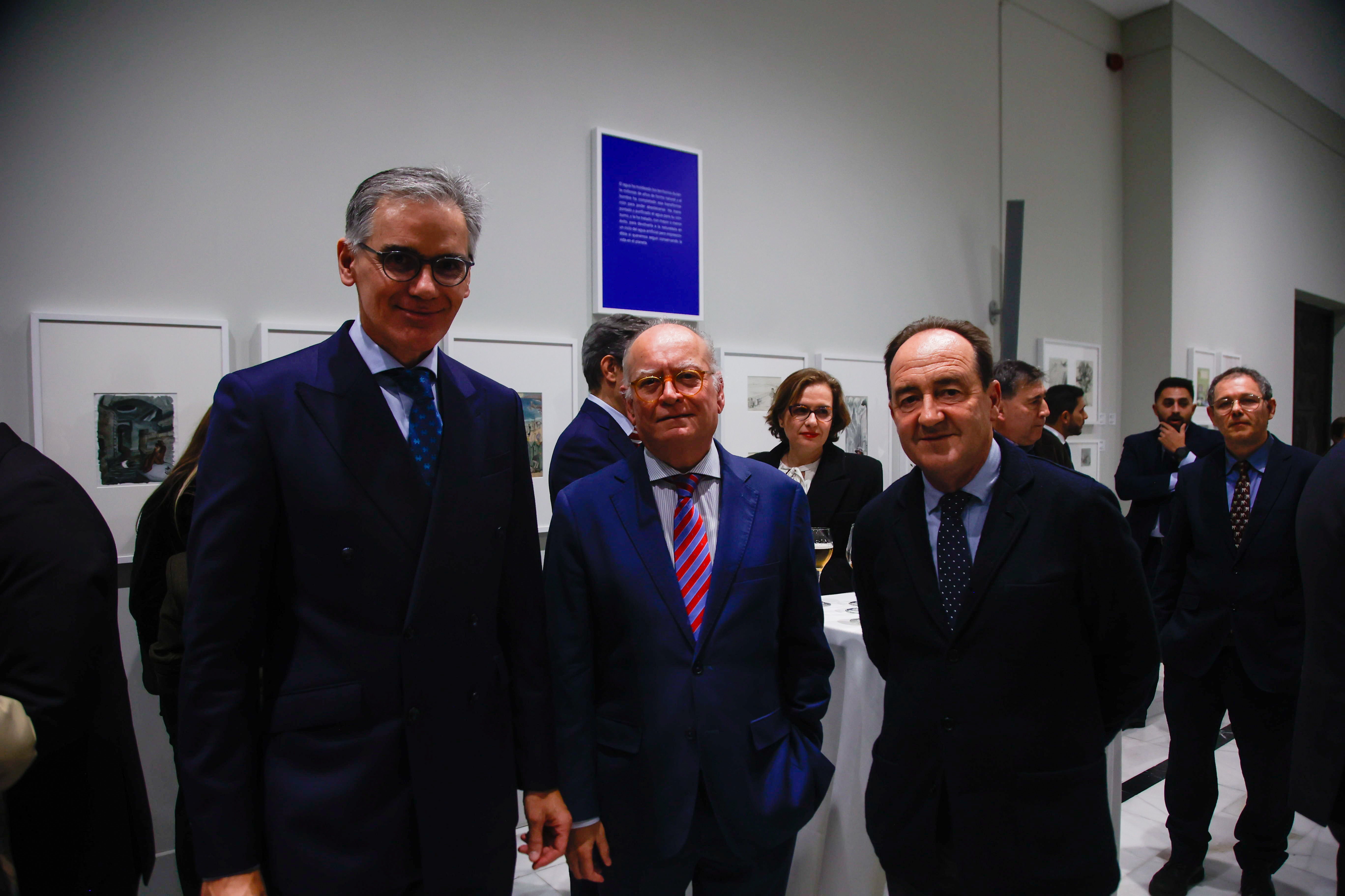 Juan Martínez Barea, Álvaro Ybarra y Rafael Bravo