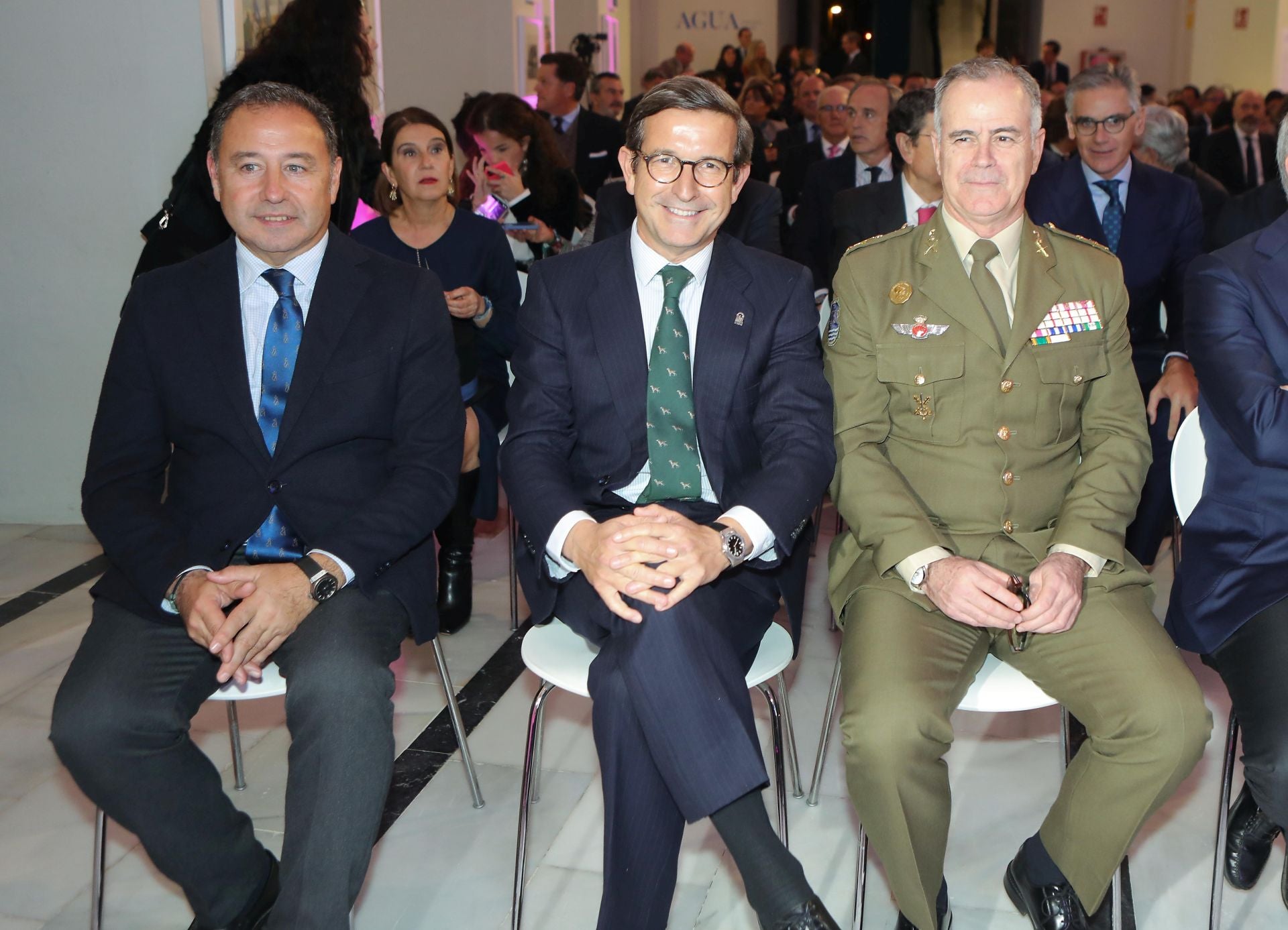 Ricardo Sánchez Antúnez, Jorge Paradela y Carlos Melero