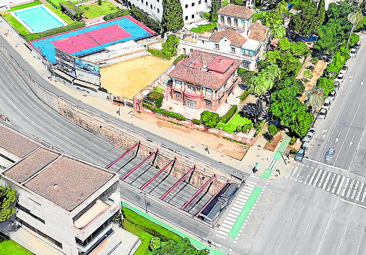 Imagen de la parcela que se constuirá