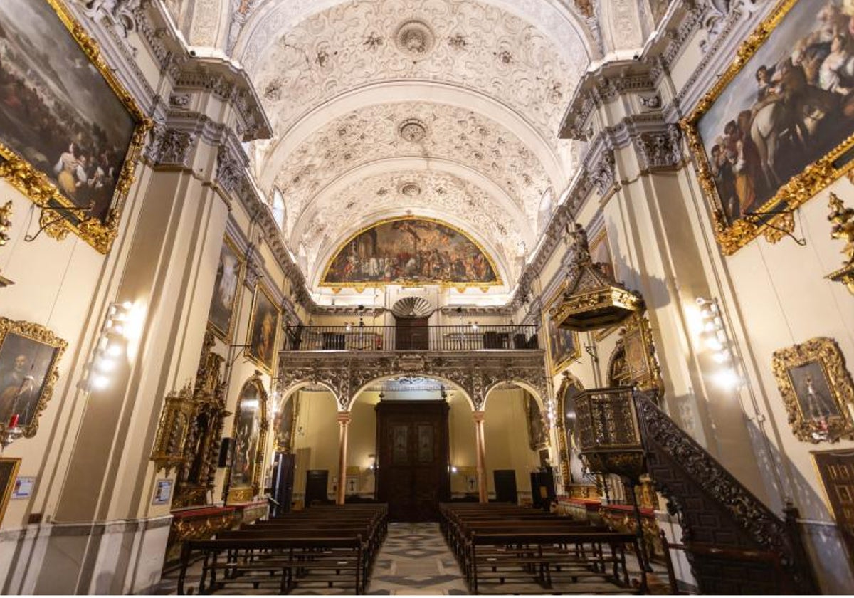 La iglesia de San Jorge de la Caridad encierra obras maestras del arte sevillano