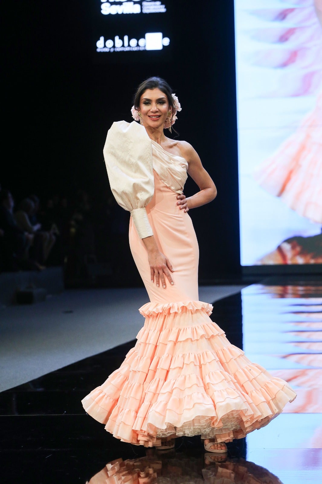 Desfile de Javier García, este viernes en Simof