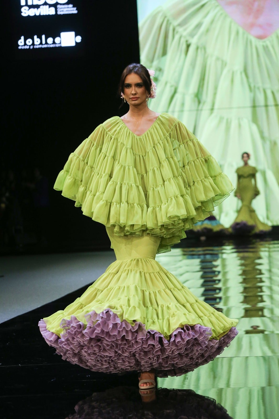 Desfile de Javier García, este viernes en Simof