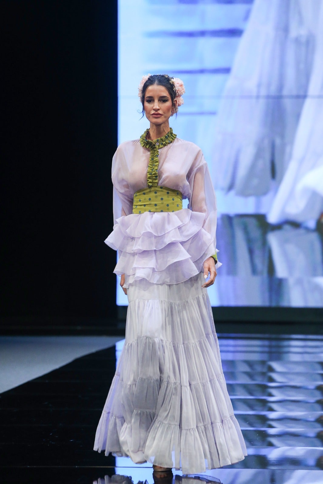 Desfile de Javier García, este viernes en Simof