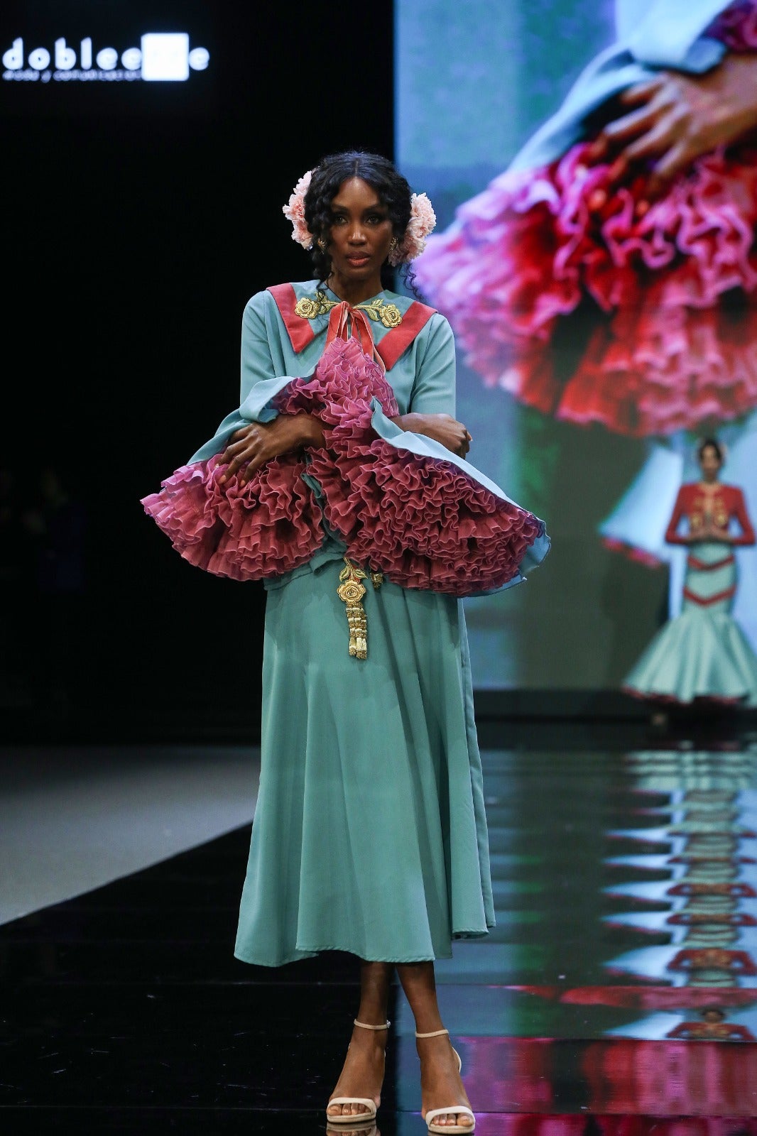 Desfile de Javier García, este viernes en Simof