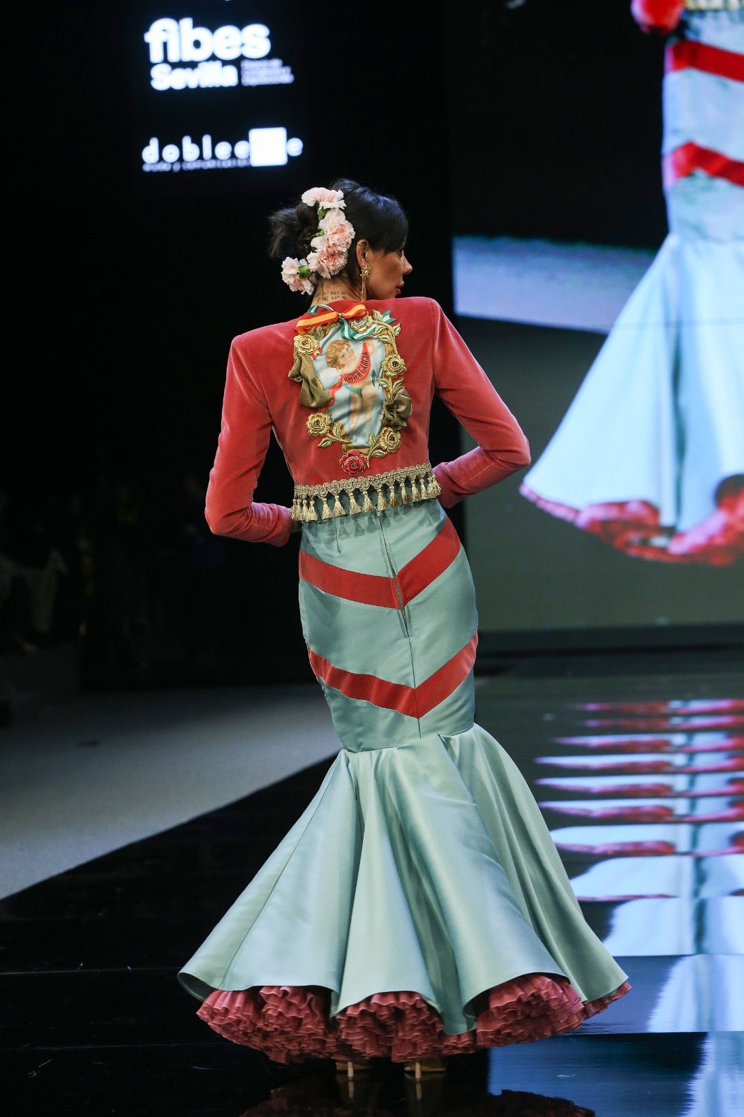 Desfile de Javier García, este viernes en Simof