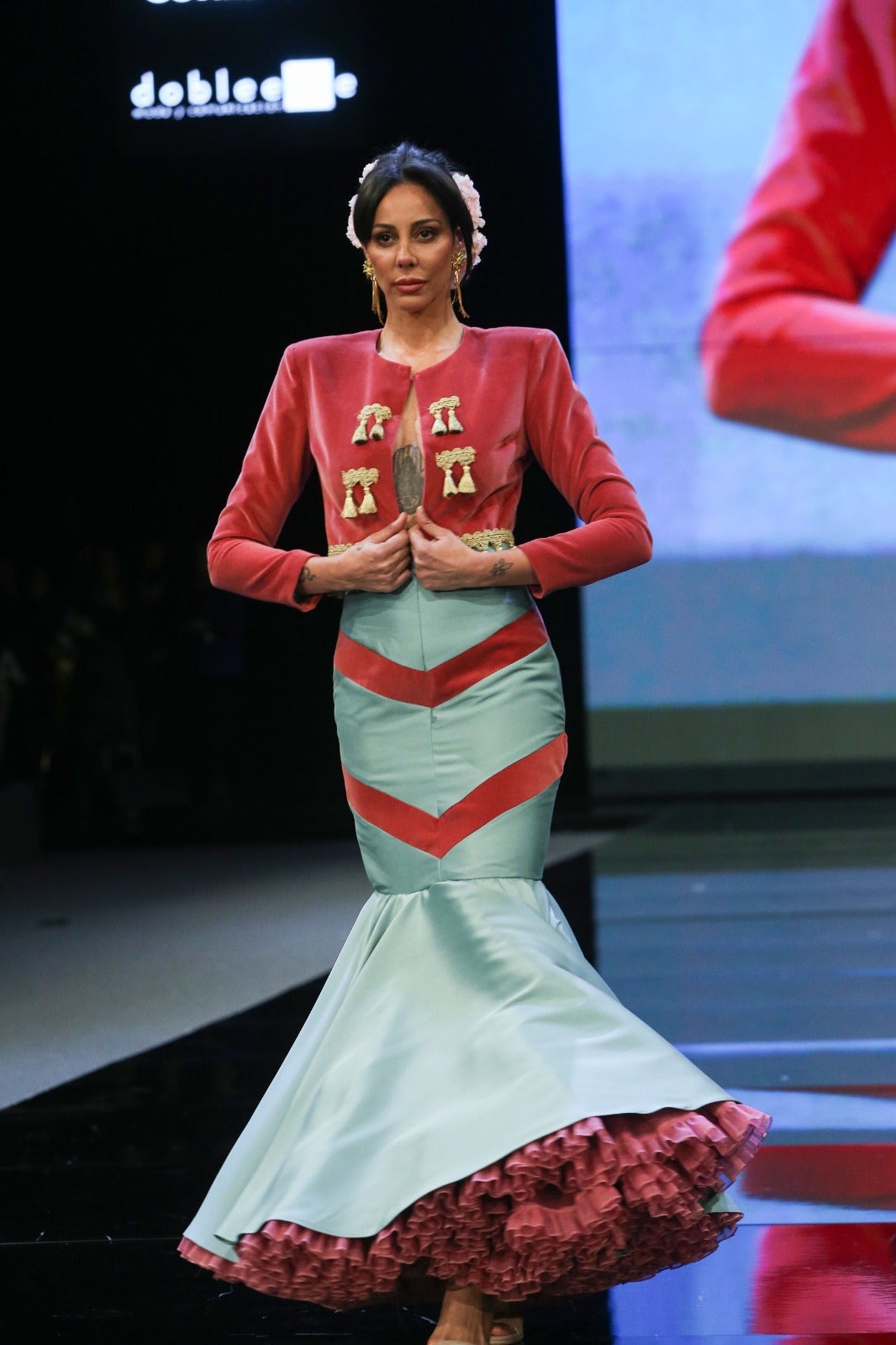 Desfile de Javier García, este viernes en Simof