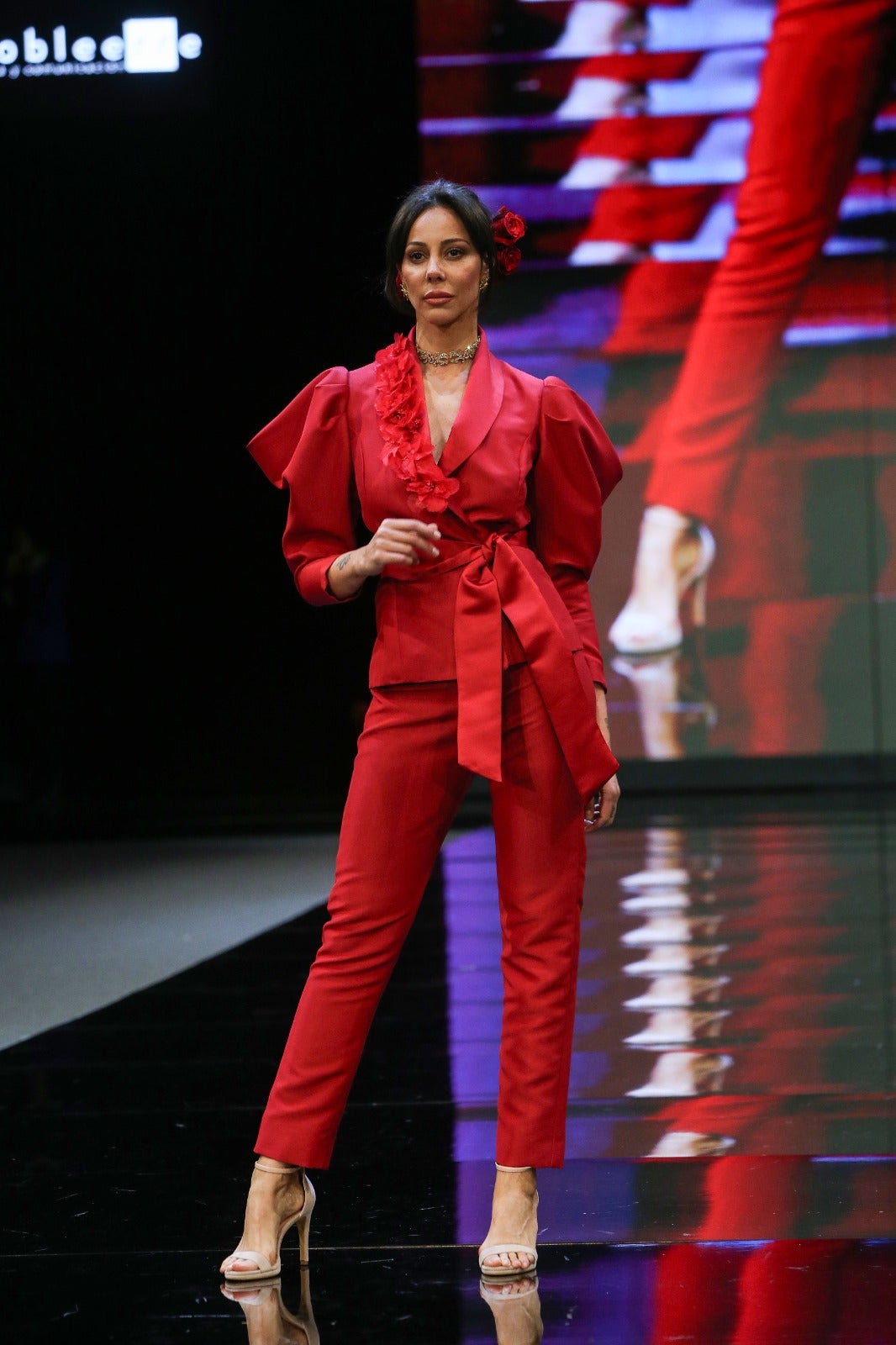 Desfile de Javier García, este viernes en Simof