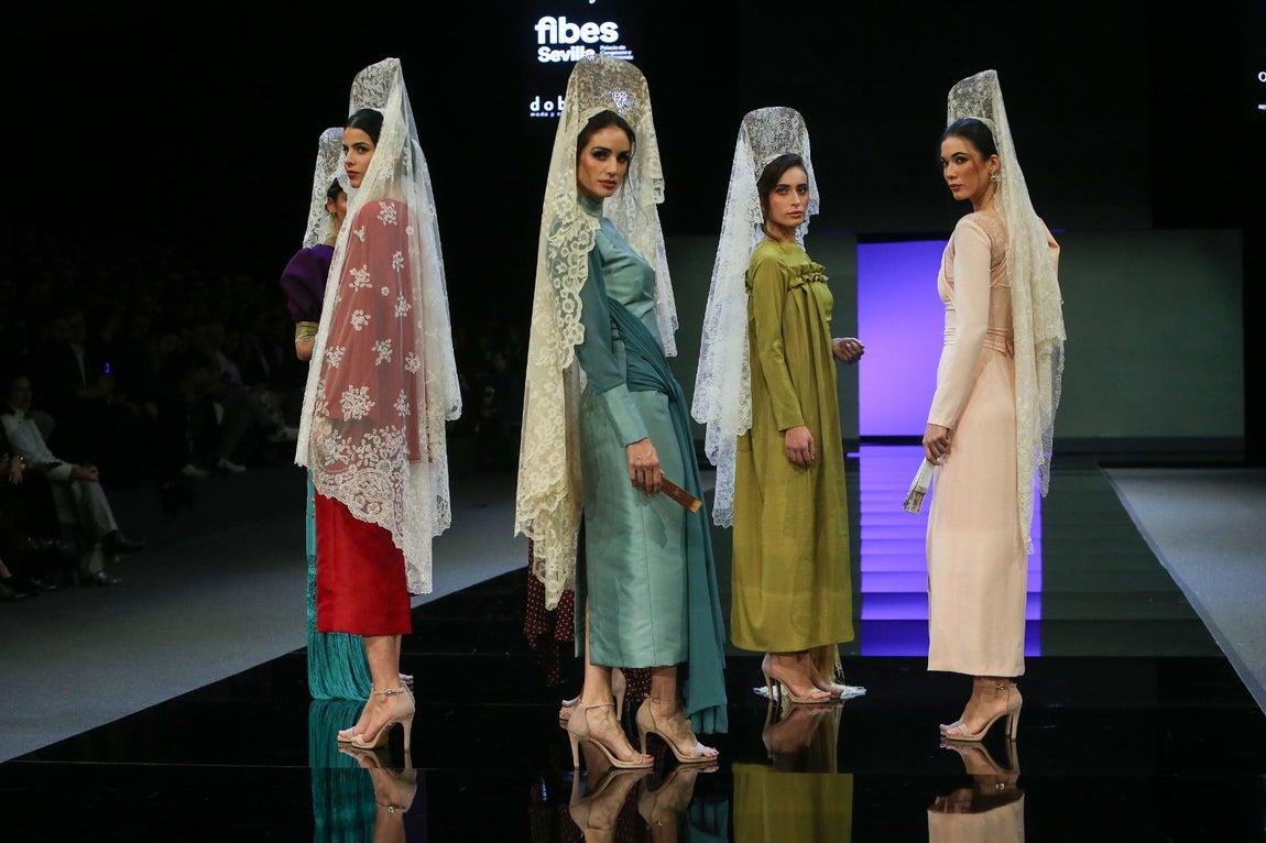 Desfile de Javier García, este viernes en Simof