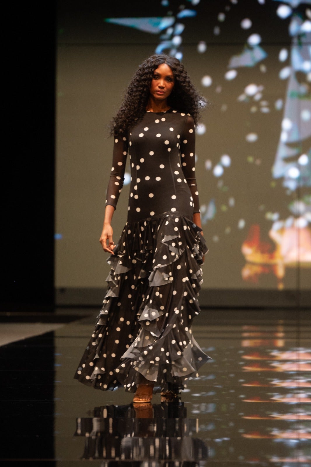 Detalle del desfile de José Joaquín Gil en Simof