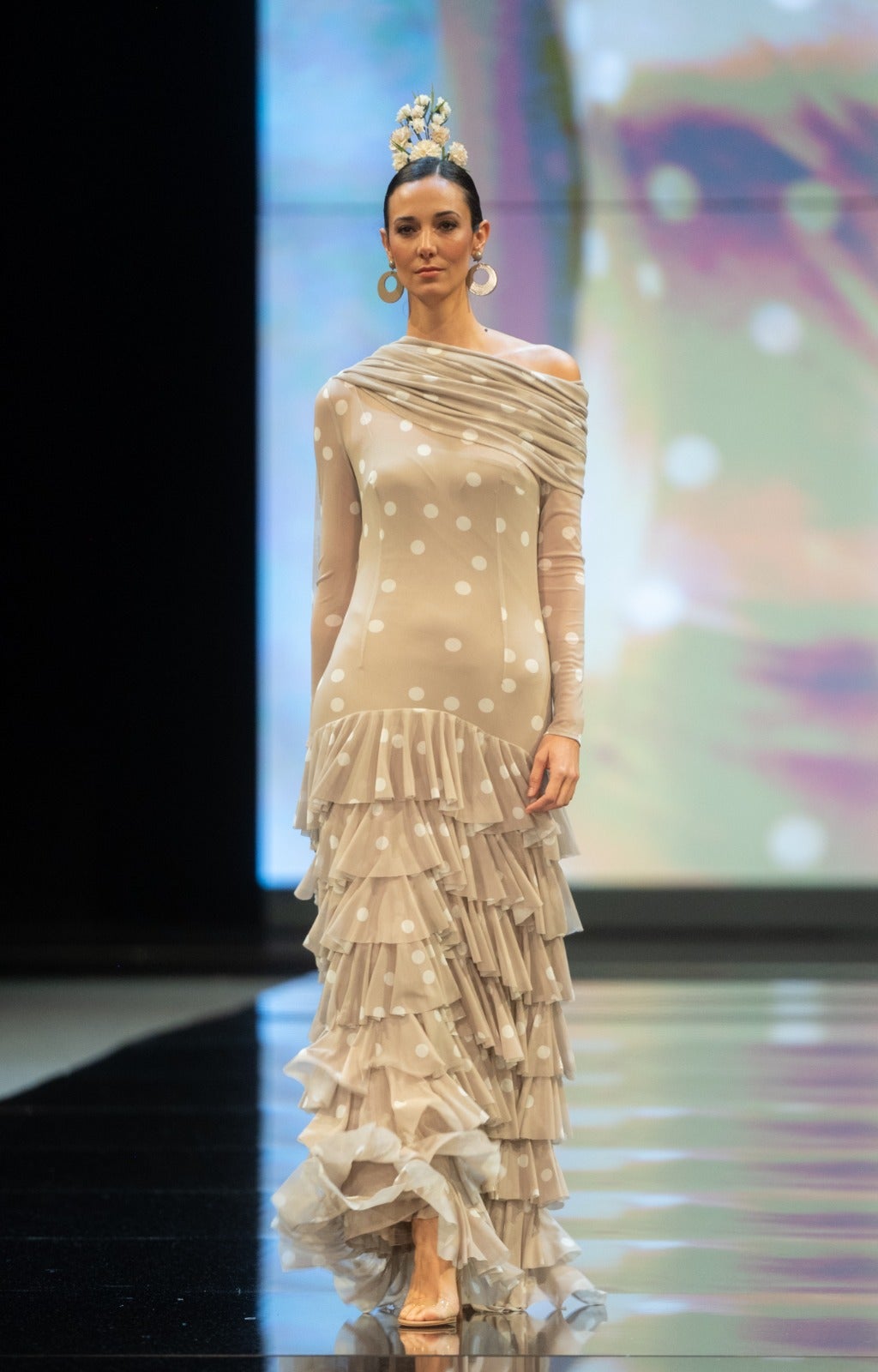 Detalle del desfile de José Joaquín Gil en Simof