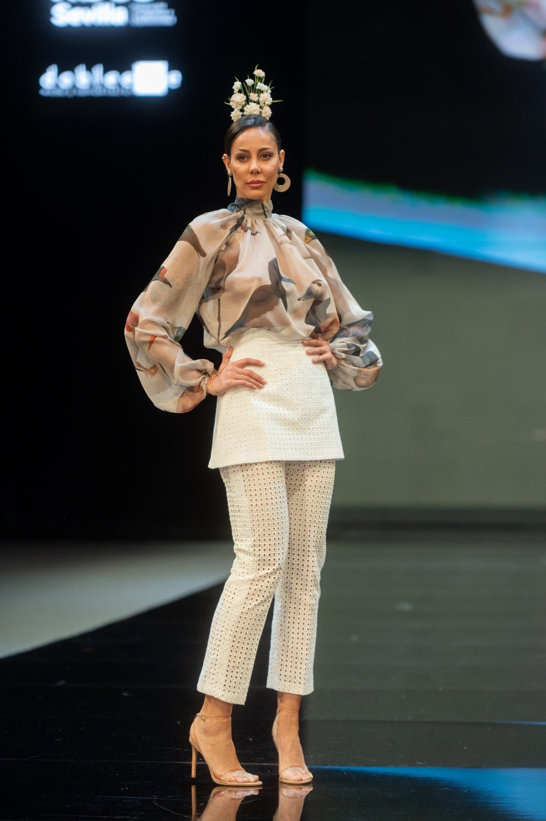 Detalle del desfile de José Joaquín Gil en Simof