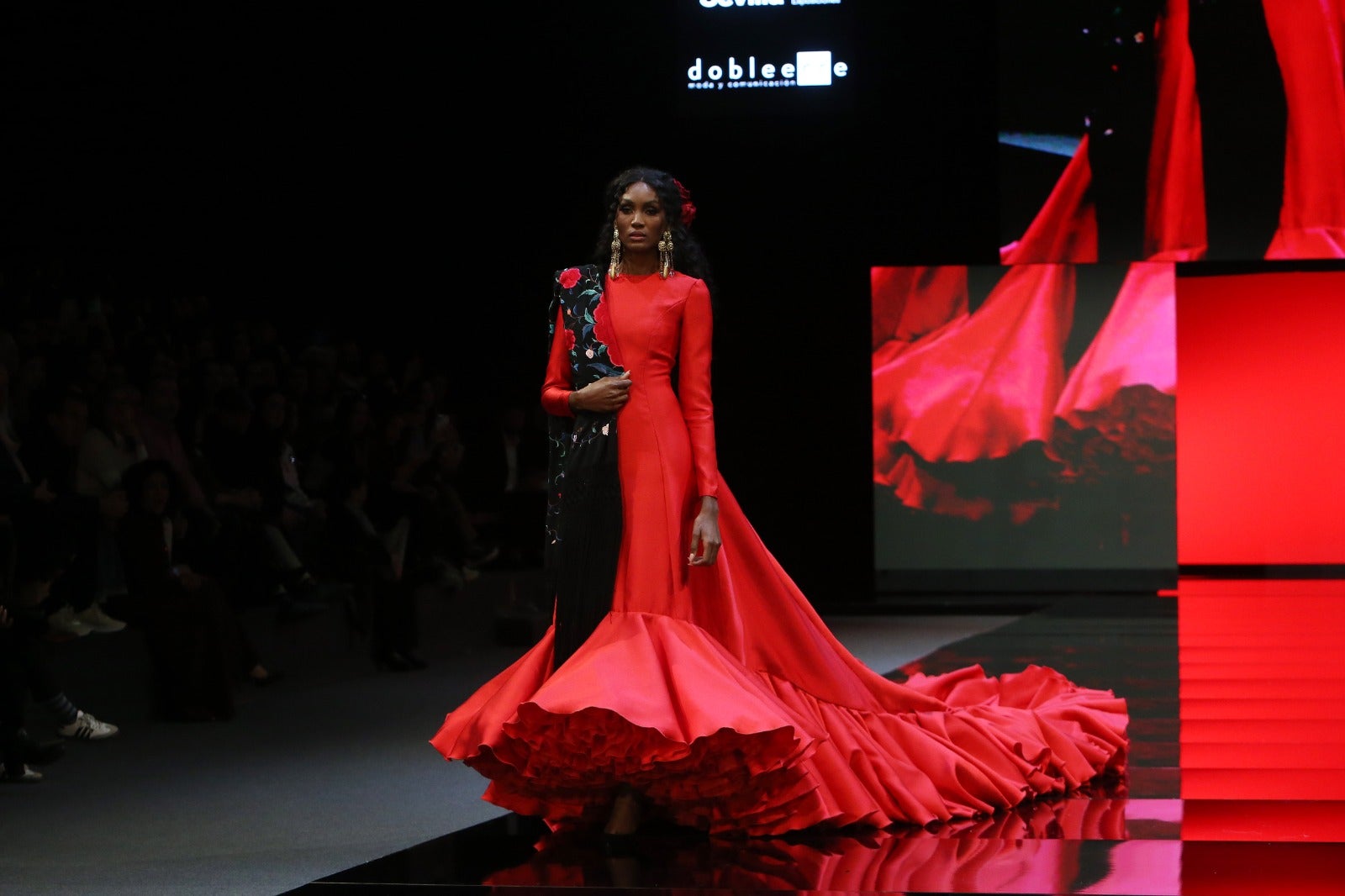 Detalle del desfile de Juan Hurtado Revidiego