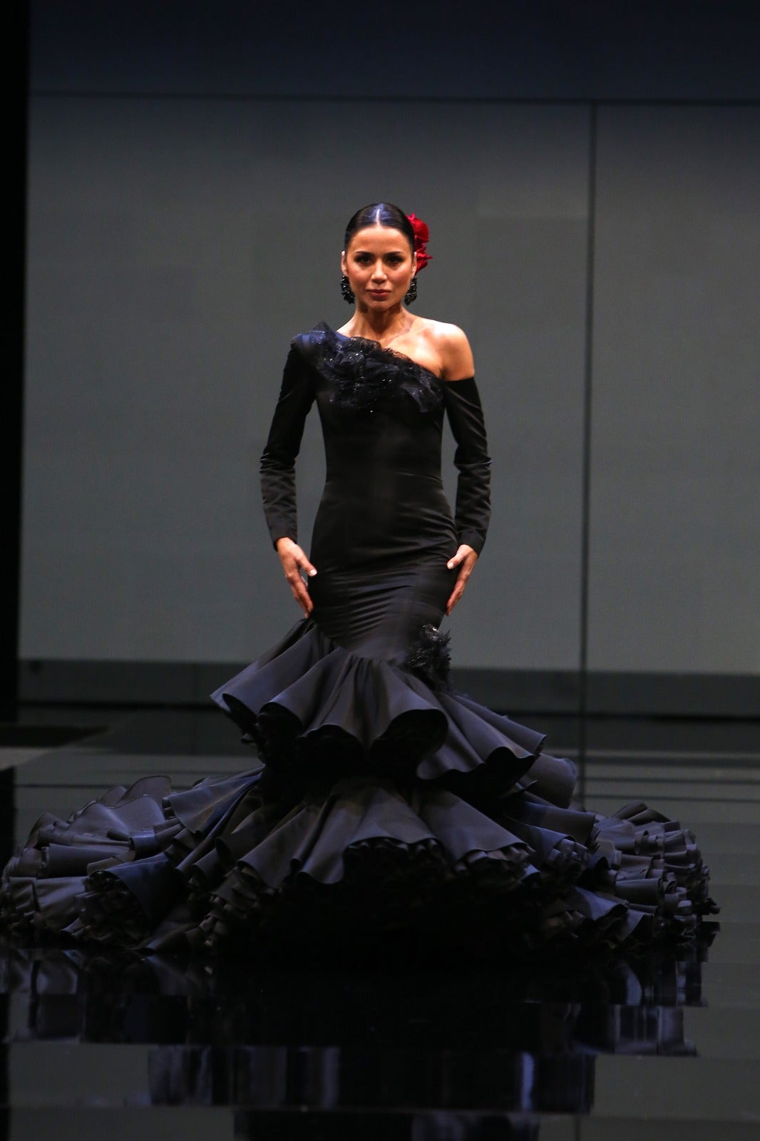 Detalle del desfile de Juan Hurtado Revidiego